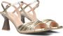 Lodi Gouden Strappy Sandalen Glisus Stijl Yellow Dames - Thumbnail 1