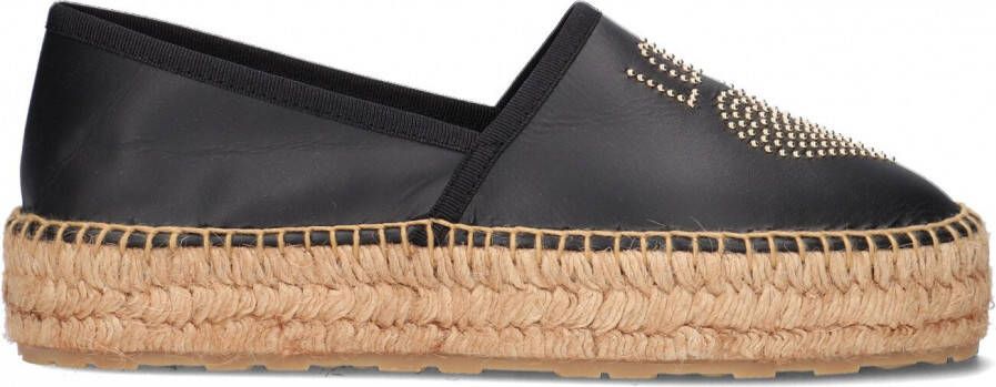 Love Moschino Sneakers Scarpad Espa35 Vitello in zwart