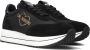 Moschino Zwarte Suède Nylon Love Sneaker Ds23Mo04 Ja15074 Black Dames - Thumbnail 1