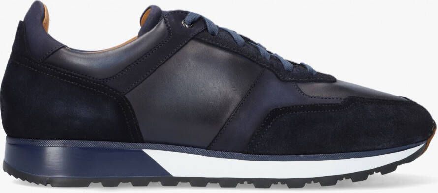 MAGNANNI Lage Sneakers Heren 23933 Maat: 41 Materiaal: Leer Kleur: Blauw