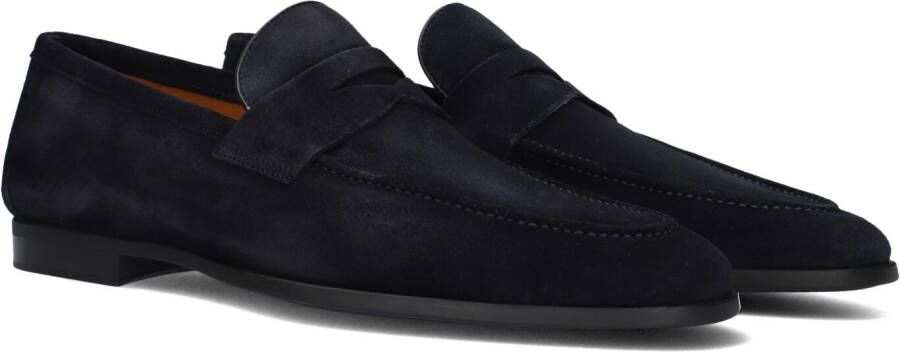 Magnanni Instappers Heren Instapschoenen Herenschoenen Suède 24412 Blauw