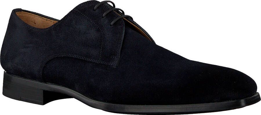 MAGNANNI Nette Schoenen Heren 22643 Maat: 40 5 Materiaal: Suède Kleur: Blauw