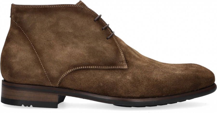 MAGNANNI Veterboots Heren 23433 Maat: 46 Materiaal: Suède Kleur: Bruin