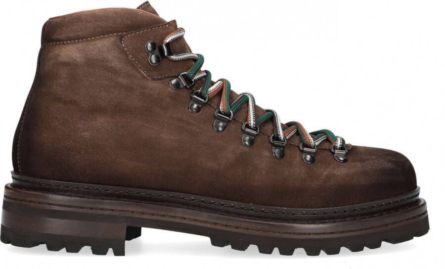 Magnanni Bruin Suède Veterschoenen Brown Heren