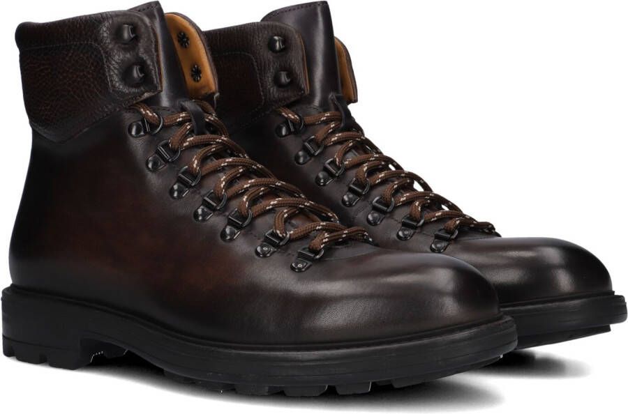 MAGNANNI Veterboots Dames 25407 Maat: 43 Materiaal: Leer Kleur: Bruin