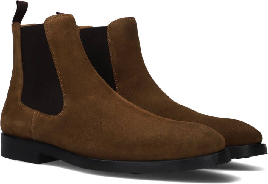 MAGNANNI Chelsea Boots Heren 25559 Maat: 44 5 Materiaal: Suède Kleur: Cognac