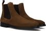 Magnanni Chelsea boots Heren Boots Laarzen Herenschoenen Suède 25559 Cognac - Thumbnail 1