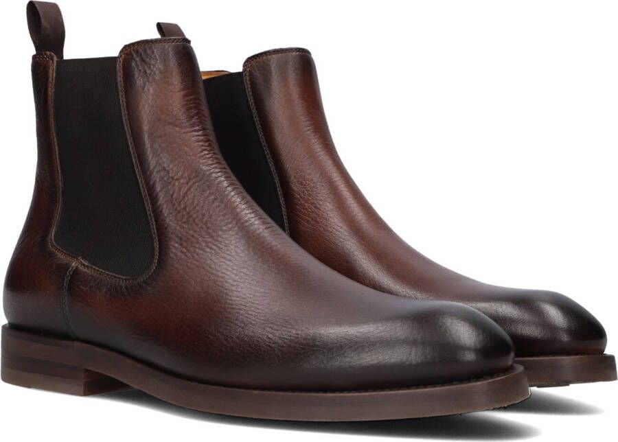 MAGNANNI Chelsea Boots Heren 25559 Led Maat: 42 5 Materiaal: Leer Kleur: Bruin