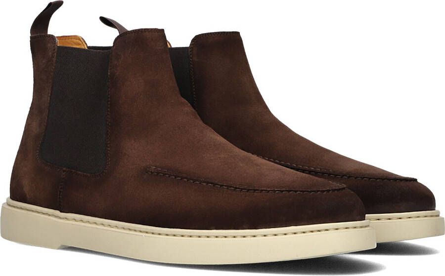 MAGNANNI Chelsea Boots Heren 26301 Maat: 44 Materiaal: Textiel Kleur: Bruin