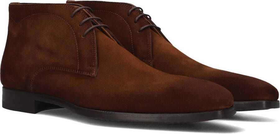 MAGNANNI Nette Schoenen Heren 17589 Maat: 40 Materiaal: Suède Kleur: Bruin