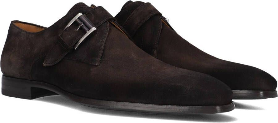 MAGNANNI Nette Schoenen Heren 19531 Maat: 43 Materiaal: Suède Kleur: Bruin