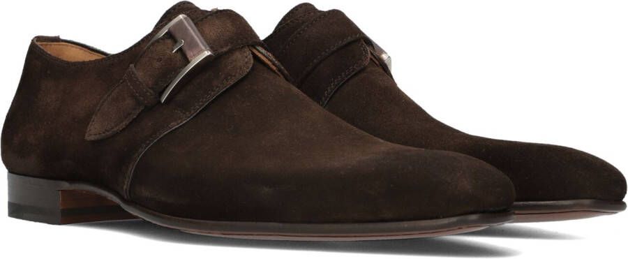 MAGNANNI Nette Schoenen Heren 23846 Maat: 40 5 Materiaal: Suède Kleur: Bruin