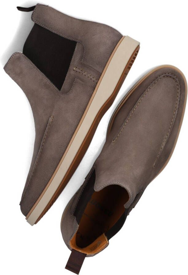 Magnanni Chelsea boots Heren Boots Laarzen Herenschoenen Suède 25120 Donkergrijs