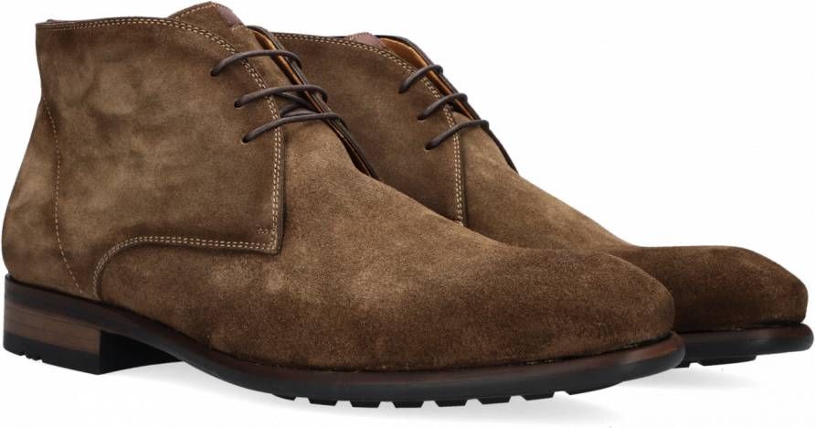 MAGNANNI Veterboots Heren 23433 Maat: 43 5 Materiaal: Suède Kleur: Bruin