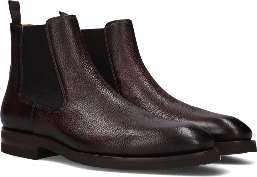 MAGNANNI Chelsea Boots Heren 23800 Maat: 43 Materiaal: Textiel Kleur: Bruin