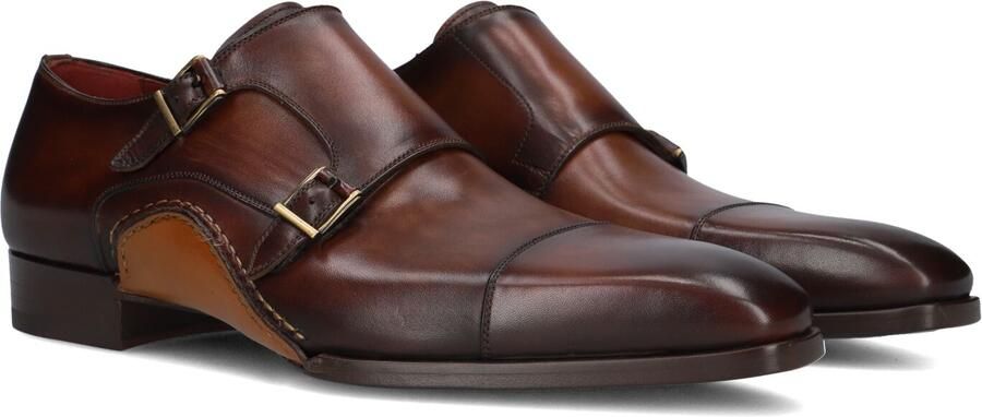 MAGNANNI Nette Schoenen Heren 25491 Maat: 43 Materiaal: Leer Kleur: Bruin