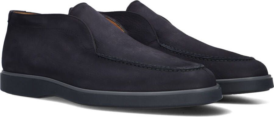 MAGNANNI Instappers Heren 25121 Maat: 44 Materiaal: Leer Kleur: Donkerblauw