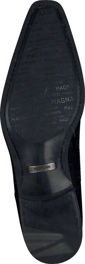 MAGNANNI Nette Schoenen Heren 19531 Maat: 48 Materiaal: Leer Kleur: Zwart