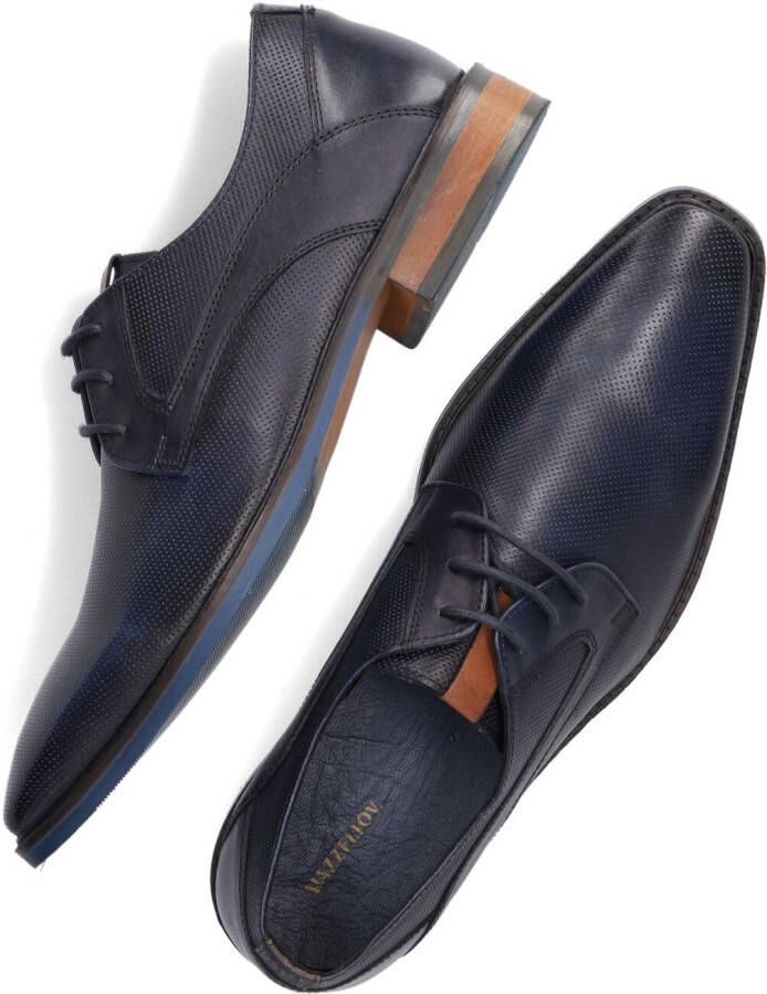 Mazzeltov Enzo Nette schoenen Veterschoenen Heren Blauw