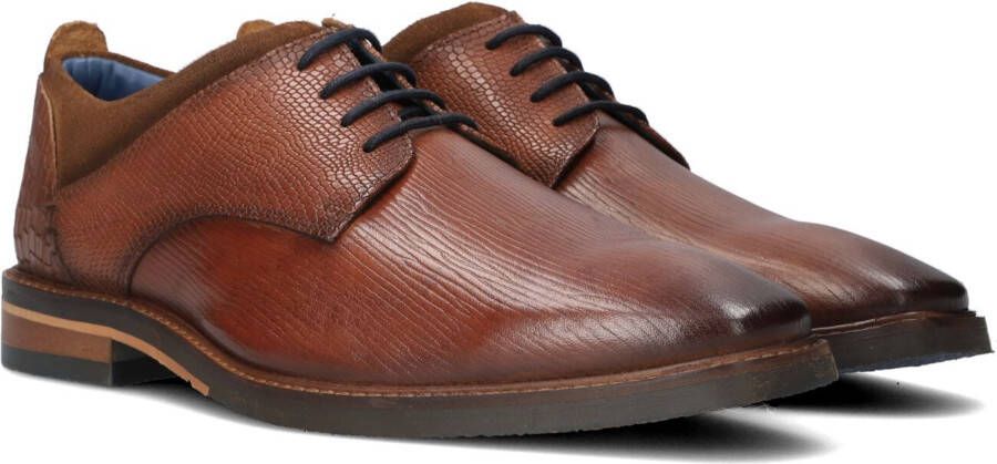 Mazzeltov Bari Nette schoenen Veterschoenen Heren Cognac Schoenen