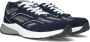 Mercer Amsterdam Heren Hardloopschoenen Grijs Blauw Wit Blue Heren - Thumbnail 1