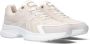 Mexx Beige Leren Sneaker voor Dames Beige Dames - Thumbnail 1