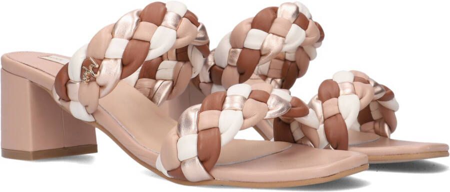 Mexx Beige Gevlochten Muiltjes Juliette Multicolor Dames