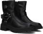 Mexx Zwarte Biker Boots Parvati Stijl Black Dames - Thumbnail 1