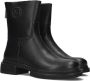 Mexx Stijlvolle Zwarte Chunky Sole Enkellaarzen Black Dames - Thumbnail 1