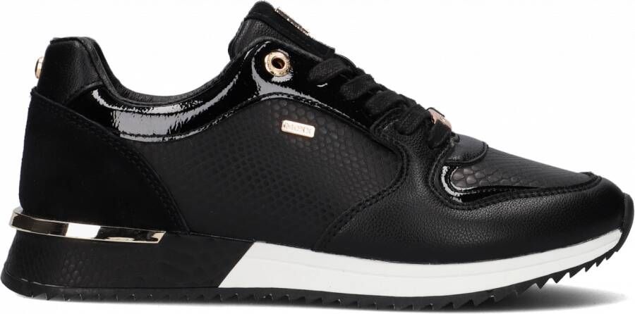 Mexx Fleur Lage sneakers Leren Sneaker Dames Zwart