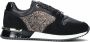 Mexx Sneaker Fleur Zwart Dames Sneakers - Thumbnail 1