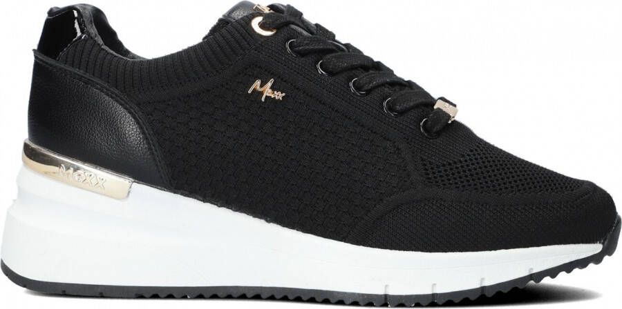 Mexx Glass Lage sneakers Dames Zwart