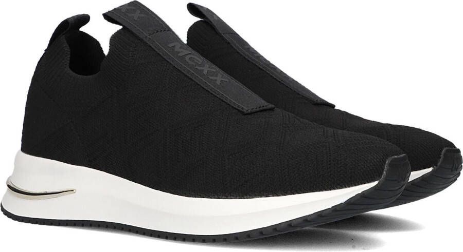 Mexx Zwarte Lage Sneakers Leanne