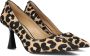 Michael Kors Dierenprint Pump in Beige en Zwart Beige Dames - Thumbnail 1