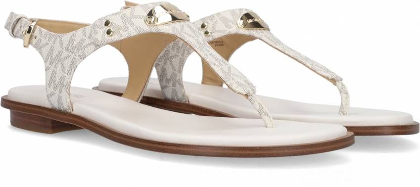 MICHAEL Kors Sandalen met labelapplicatie model 'PLATE THONG'