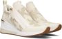 Michael Kors Willis Logo Stretch Breat Trainer Beige Dames - Thumbnail 1