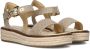 Michael Kors Dames Richie Espadrille Sandaal Goud Yellow Dames - Thumbnail 1