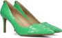 Michael Kors Krokodil-effect Leren Pumps Green Dames - Thumbnail 1