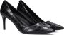 Michael Kors Zwarte Croco Print Puntige Pump Black Dames - Thumbnail 1