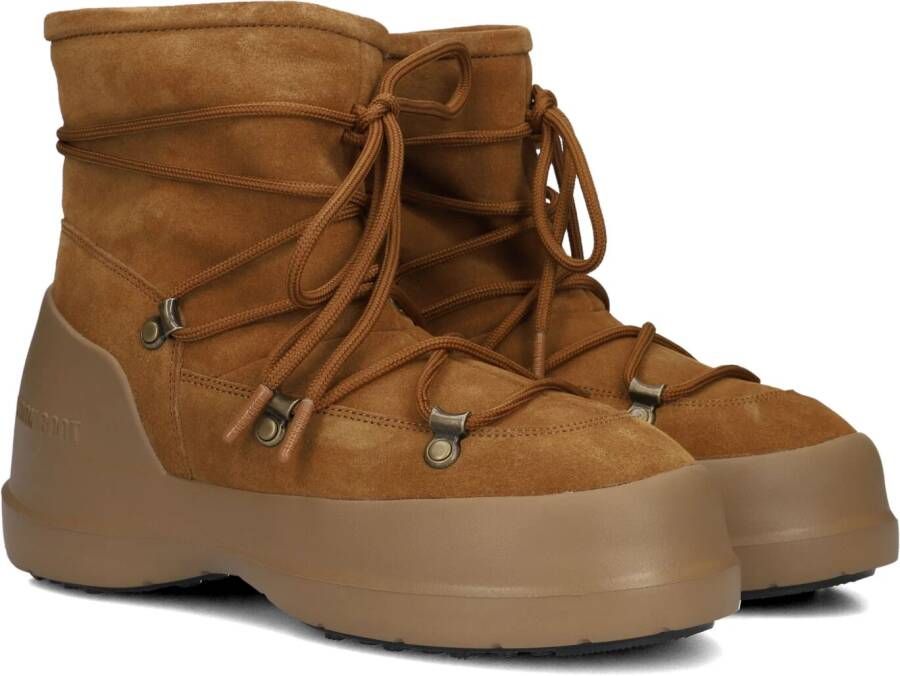 MOON BOOT Snowboots Dames Mb Luna Boot Maat: 37 Materiaal: Suède Kleur: Cognac