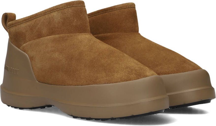 MOON BOOT Enkelboots Dames Mb Luna Low Boot Suede Maat: 36 Materiaal: Suède Kleur: Cognac