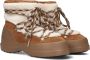 MOON BOOT Cognac Boots Mb Luna Boot Shearling - Thumbnail 1