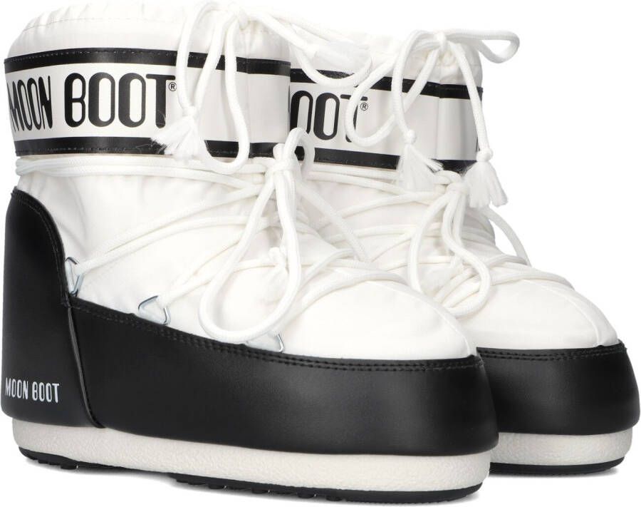 MOON BOOT Witte Boots Icon Low Nylon