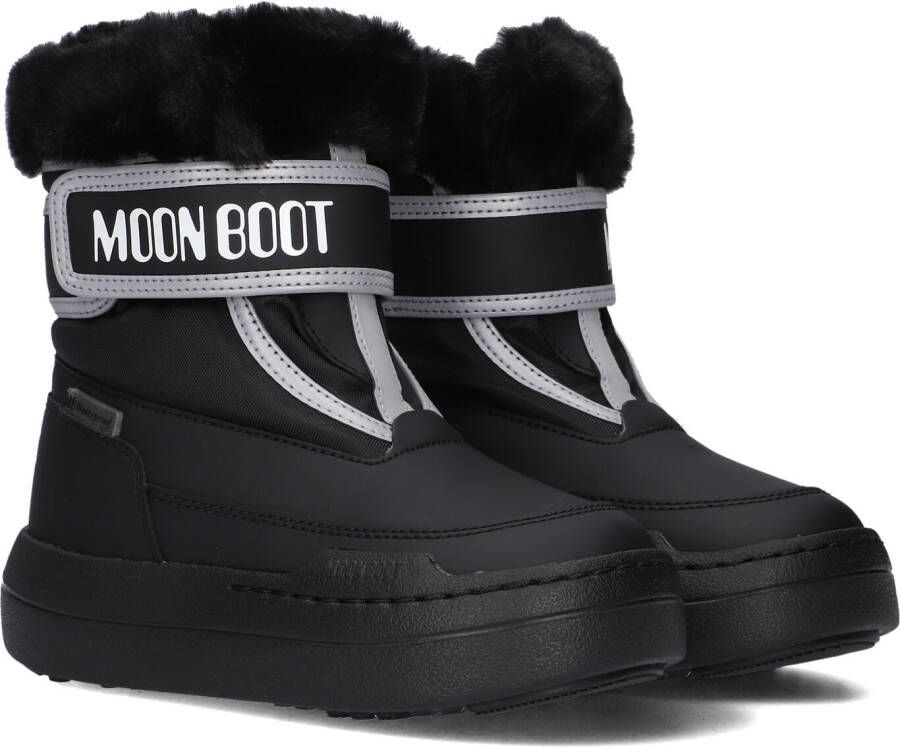 Moon Boot Jr Park Strap Boots Meisjes Zwart