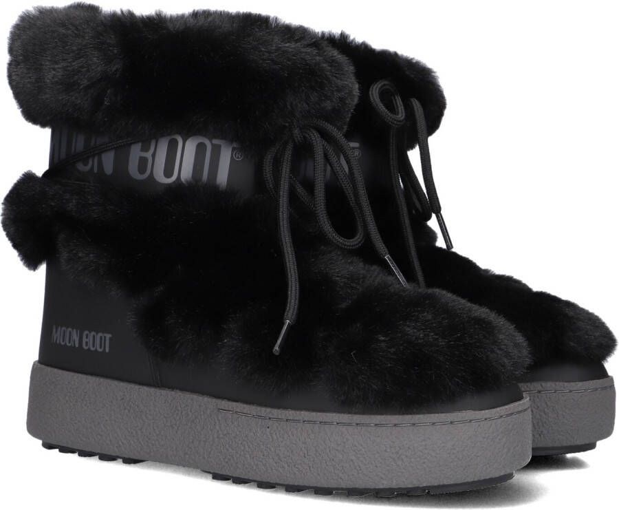 MOON BOOT Zwarte Boots Ltrack Faux Fur