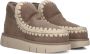 MOU Vachtlaarzen Dames Eskimo Bounce Sneaker Maat: 38 Materiaal: Suède Kleur: Taupe - Thumbnail 1