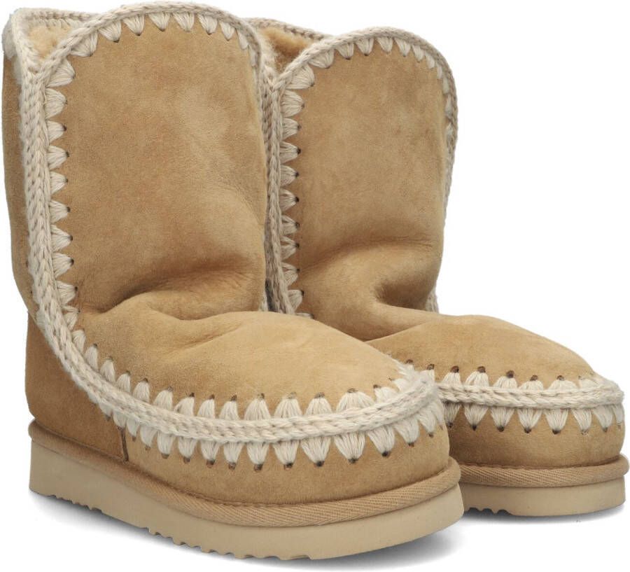 Mou Bruine Vachtlaarzen Eskimo Boot