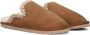 Mou Eskimo Pantoffel Dames Suède Cognac Brown Dames - Thumbnail 1