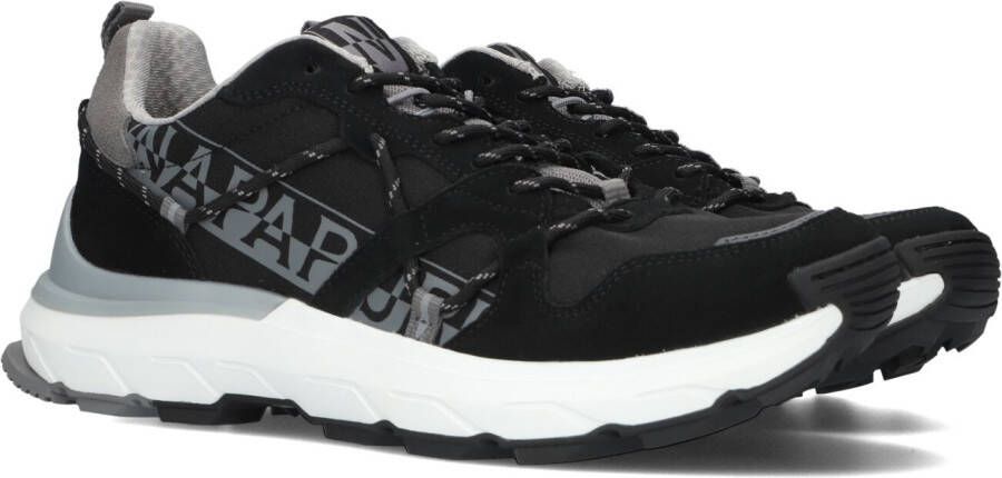 Napapijri Zwarte Lage Sneakers Alpinevert