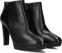 Nero Giardini 10980 Enkellaarsjes Enkelboots met rits Dames Zwart - Thumbnail 1